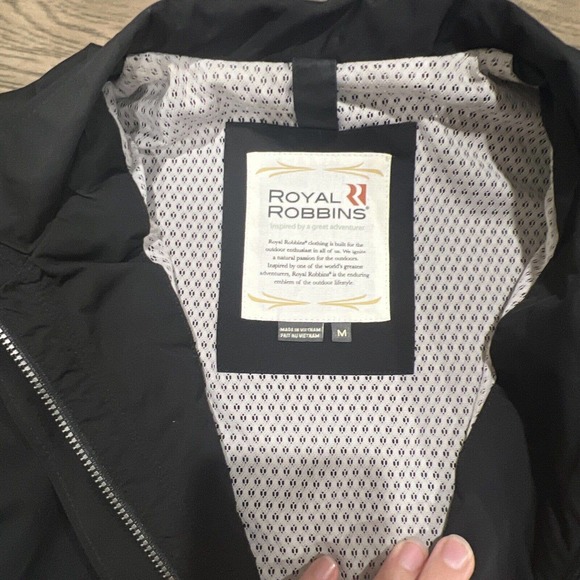 Royal Robbins Men’s Vest Medium Black Zipper Safari Photography Polyester - Picture 5 of 6